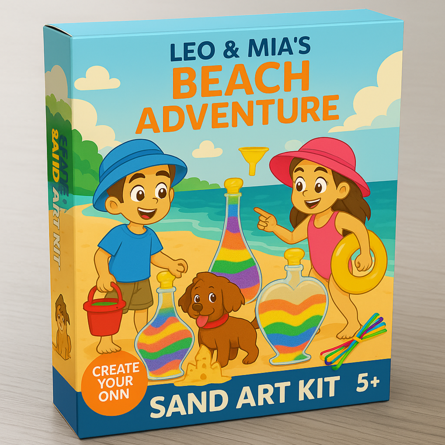 Beach Adventure - Sand Art Kit