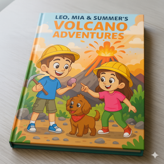 Volcano Adventures - Book