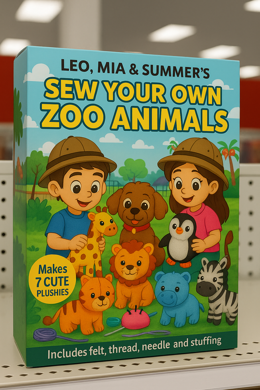 Zoo Adventure  - Sew Your Own Animals