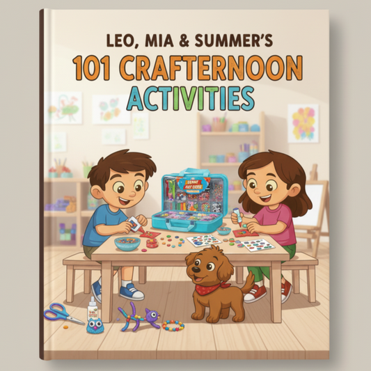 101 Crafternoon Activities Book With Leo Mia and Summer